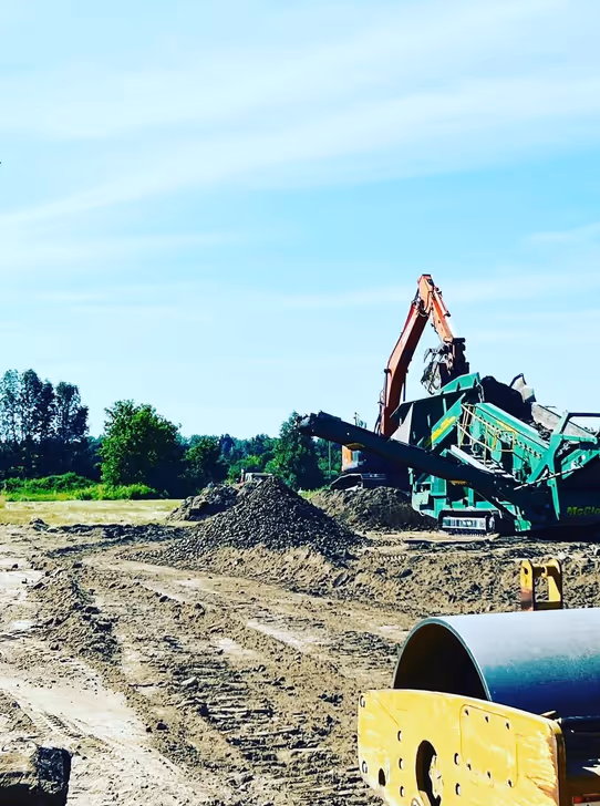 Septic system installation excavation Bobcaygeon